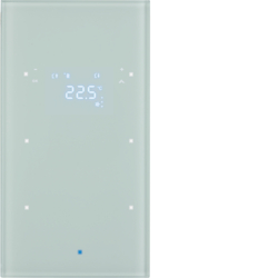 75642030 Glas-Sensor 2fach mit Temperaturregler TS Sensor,  polarweiß