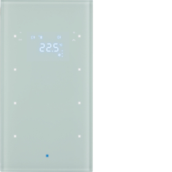 75643030 Glas-Sensor 3fach mit Temperaturregler TS Sensor,  polarweiß