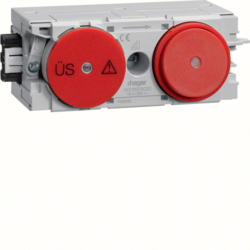 G003003020 Überspannungsschutz+Schalter Wago Steck-/Klemmtechnik C-Profil Einbau rot