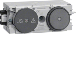 G003009011 Überspannungsschutz+Schalter Wago Steck-/Klemmtechnik C-Profil Einbau gschwarz